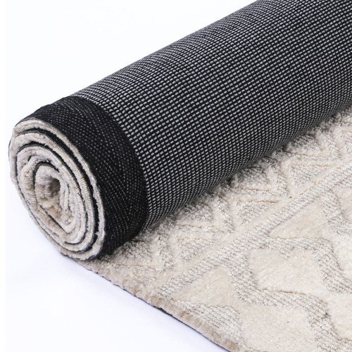 Cream Amritsar IV Hand-Tufted Cotton-Blend Rug
