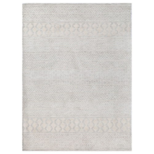 Cream Amritsar IV Hand-Tufted Cotton-Blend Rug