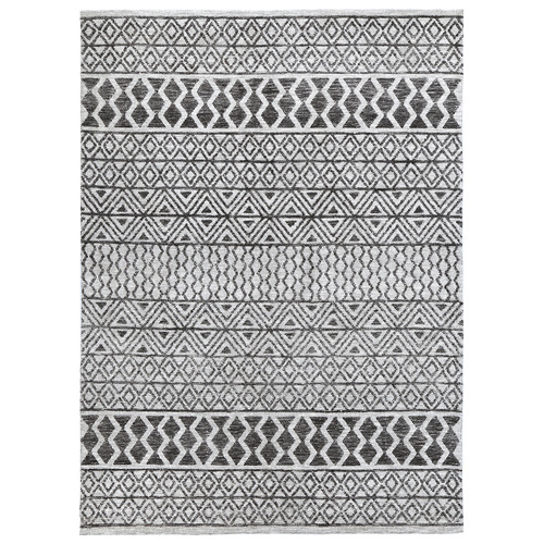 Grey Amritsar IV Hand-Tufted Cotton-Blend Rug