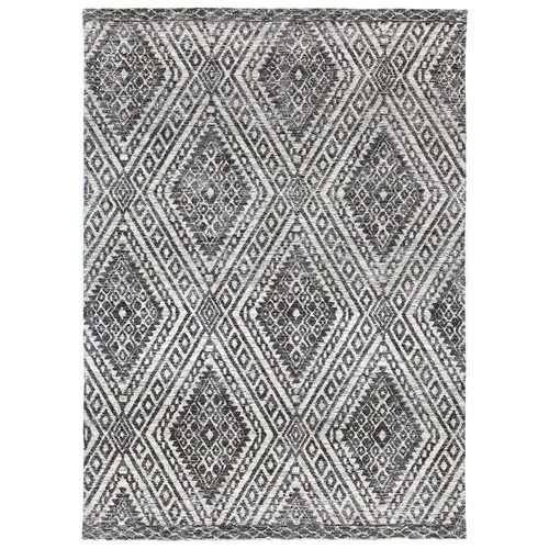 Charcoal & Beige Amritsar V Hand-Tufted Rug