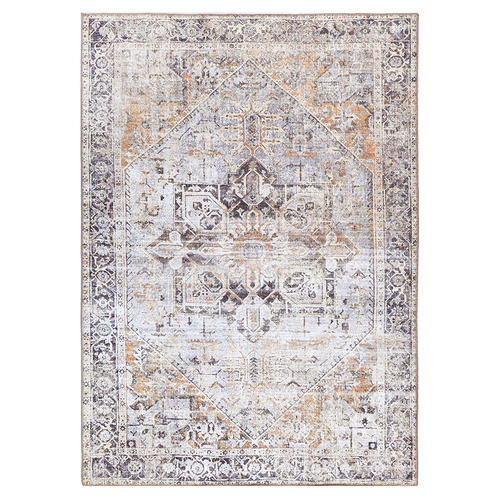Lifestyle Floors Manisa VintageStyle Machine Washable Cotton Rug
