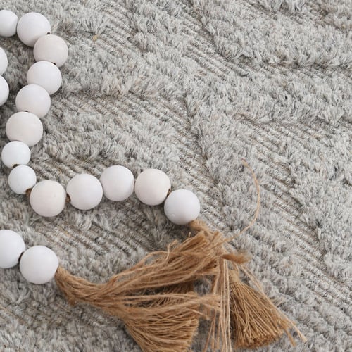 Grey Akanksha Hand-Tufted Wool-Blend Rug