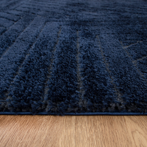 Navy Hamilcar Turkish Shag Rug