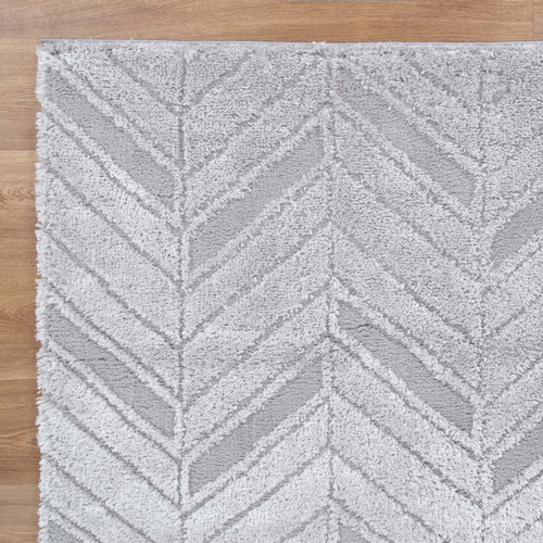 Silver Hanno Turkish Shag Rug