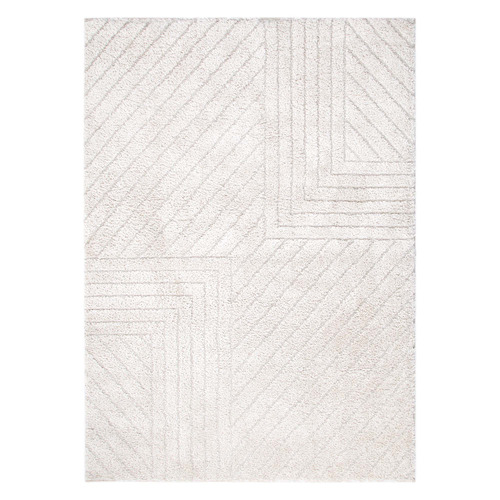 Beige Elara Shag Area Rug