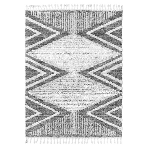 Grey Zuzu Uvita Power-Loomed Rug