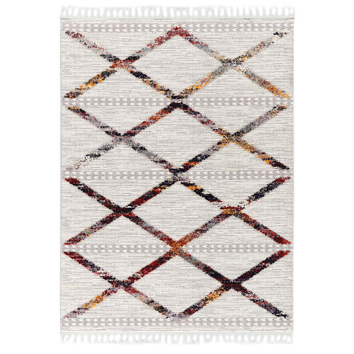Cream Bilbao Fikri Power-Loomed Rug