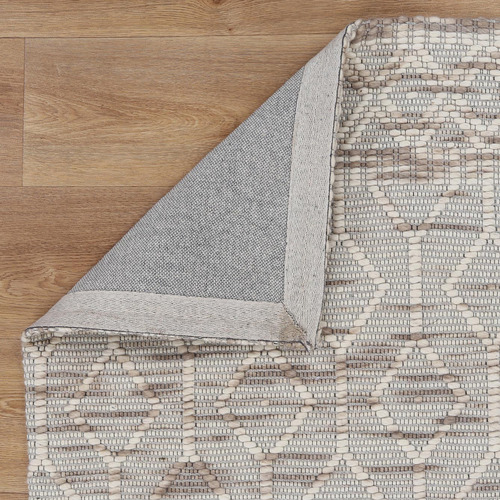 Avoca Lattice III Hand-Knotted Wool-Blend Rug | Temple & Webster