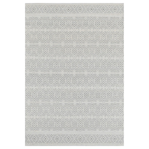 Grey Avoca Chevron Wool Rug