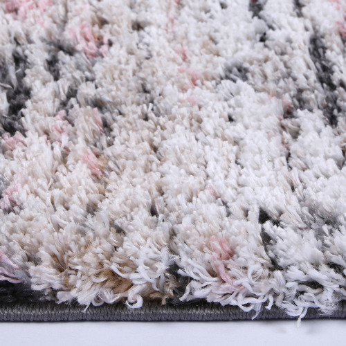 Blue Ana Shaggy Inca Rug