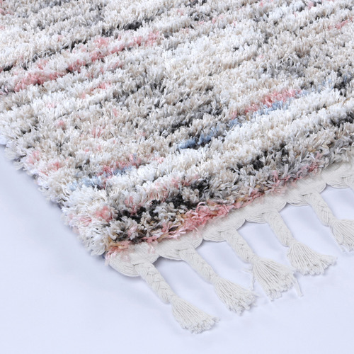 Blue Ana Shaggy Inca Rug