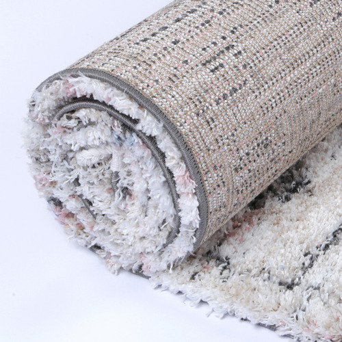 Blue Ana Shaggy Inca Rug