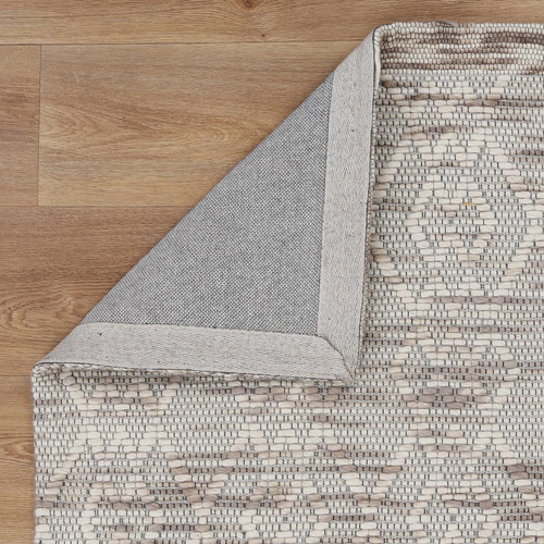Avoca Diamond IV Hand-Knotted Wool-Blend Rug | Temple & Webster