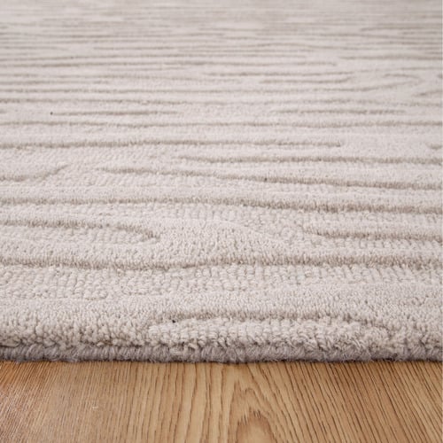 Beige Sandstorm Les Nomades Hand-Tufted Wool Rug