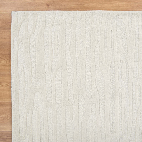 Cream Sandstorm Les Nomades Hand-Tufted Wool Rug