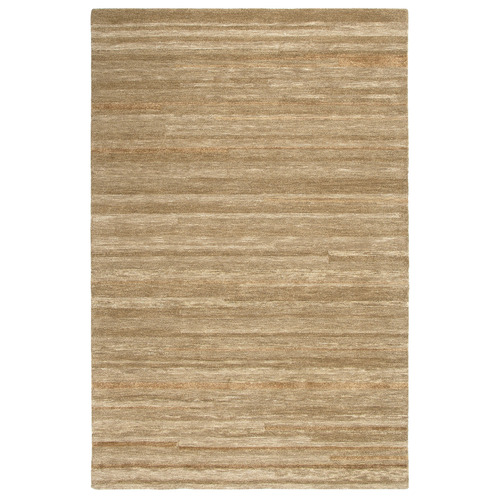 Caramel Linear Les Nomades Linear Hand-Tufted Wool Rug