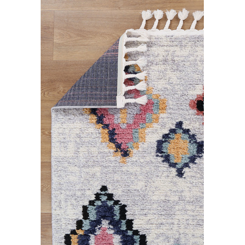 Lifestyle Floors Multi-Coloured Agadir Boho Moroccan Rug | Temple & Webster