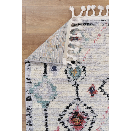 Lifestyle Floors Multi-Coloured Taza Boho Moroccan Rug | Temple & Webster