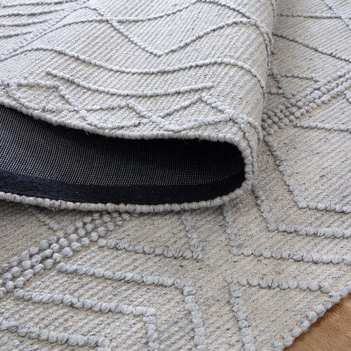 Grey-Geometric-Flat-Weave-Wool-Blend-Runner