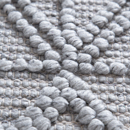 Lifestyle Floors Grey Diamond Flat Weave Wool-Blend Rug | Temple & Webster