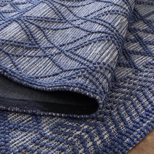 Blue-Geometric-Flat-Weave-Wool-Blend-Runner