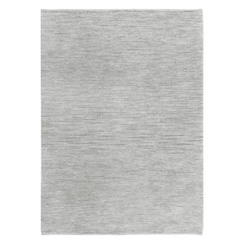 Grey Camia Hand-Loomed Wool Rug | Temple & Webster