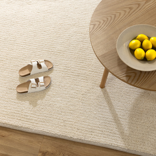 Ivory Camia Hand-Loomed Wool Rug