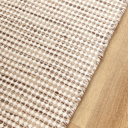 Sand Skandi Hand-Woven Wool-Blend Rug