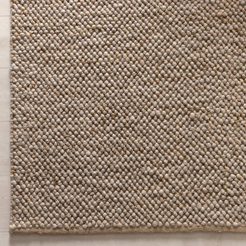 Beige Timothee Hand-Loomed Wool-Blend Rug