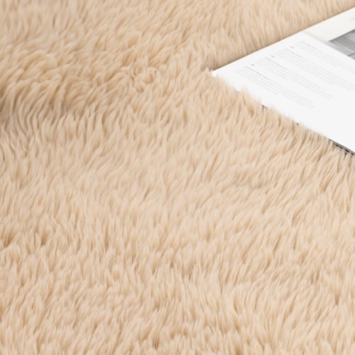 Natural Lewin Machine Washable Round Rug