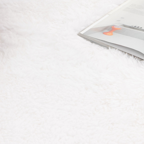 White Lewin Machine Washable Rug