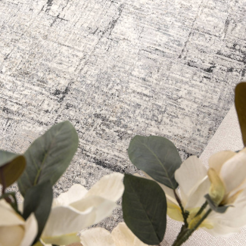 Maeva Distressed Lines Rug