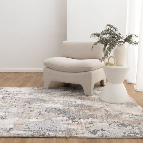Lifestyle Floors Chelif Watercolour Abstract Rug | Temple & Webster