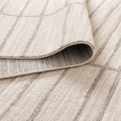 Beige & Grey Dalila Thick Lines Rug