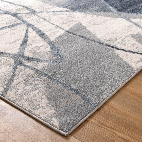 Grey Drustan Power-Loomed Runner