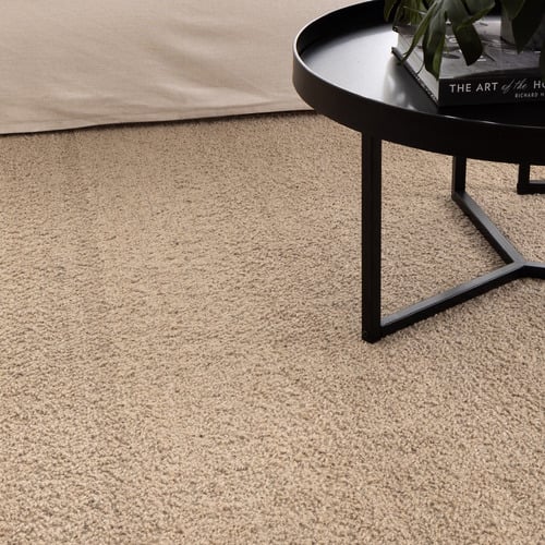 Beige Harmony Hand-Woven Boucle Wool Rug