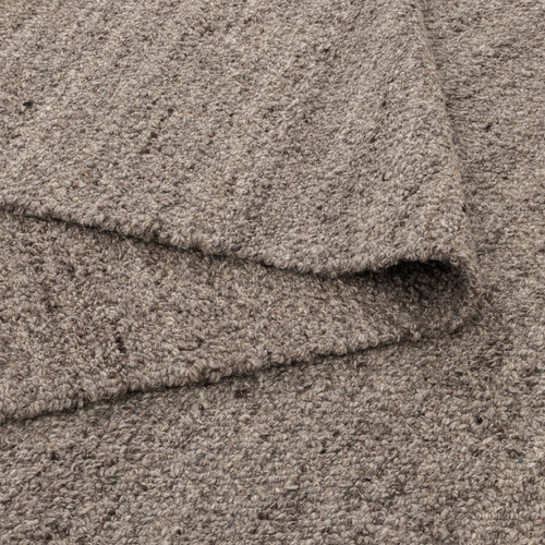 Choc Chip Harmony Hand-Woven Boucle Wool Rug