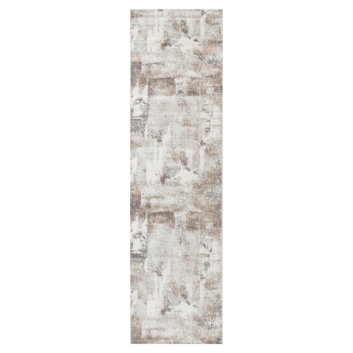 Beige Ruby Abstract Runner