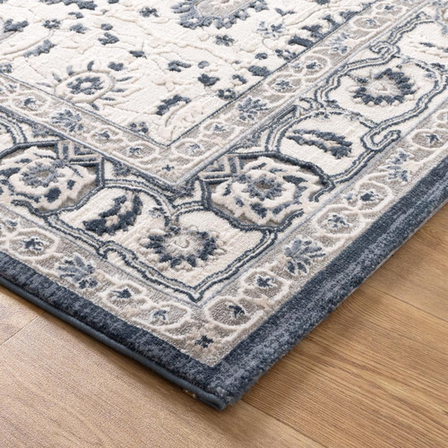 Blue Maya Floral Runner