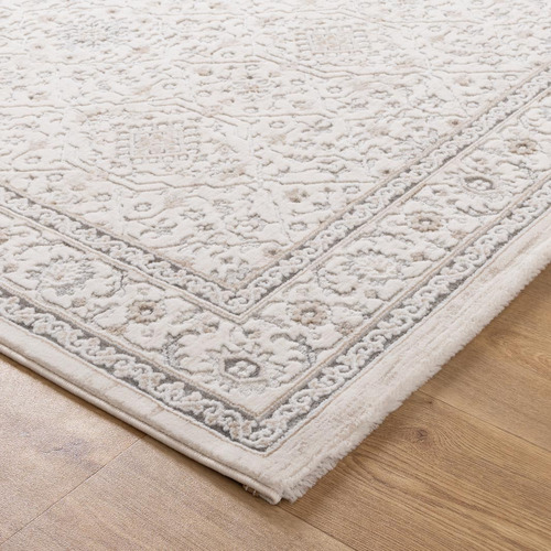 Cream & Beige Maya Border Runner