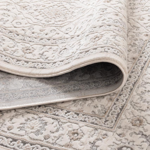 Cream & Beige Maya Border Runner