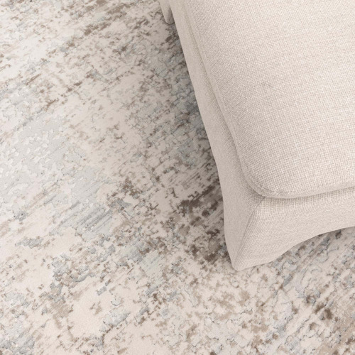 Cream & Beige Maya Abstract Runner