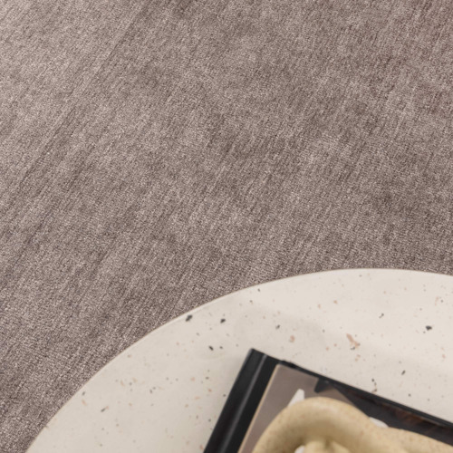 Mocha Kavya Hand-Woven Wool-Blend Rug