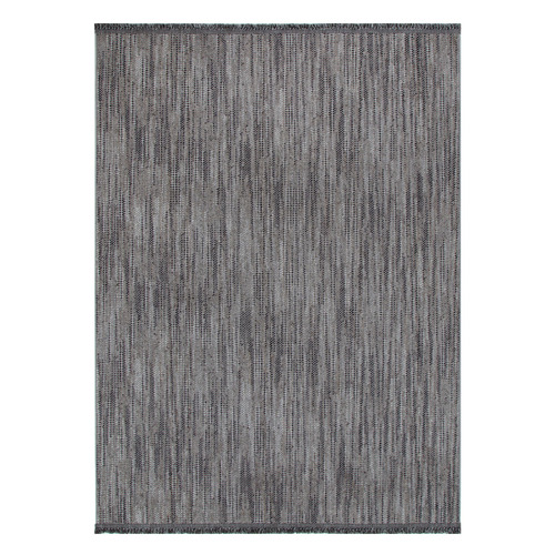Charcoal Sarai Tasselled Rug