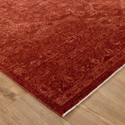 Lifestyle Floors Rust Wilma Medallion Rug | Temple & Webster