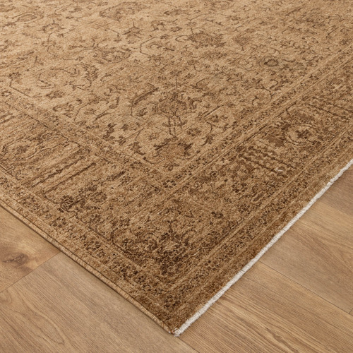 Mustard Wilma Distressed Rug