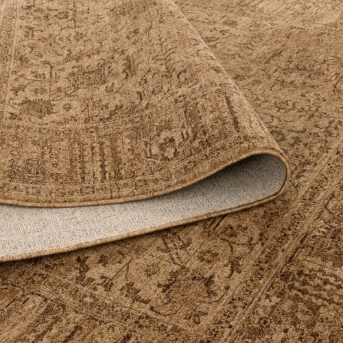 Mustard Wilma Distressed Rug