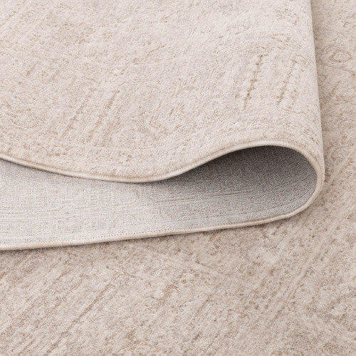 Beige Caitlin Border Rug