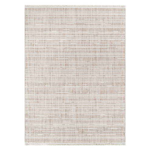 Beige & Ivory Sarai Tasselled Rug