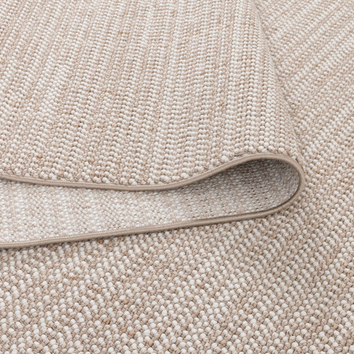 Beige & Ivory David Tasselled Rug